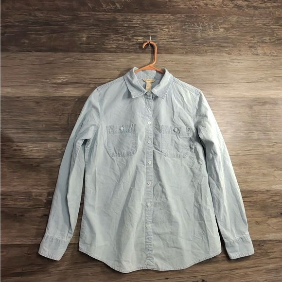 Brit & Bridle Blue Oxford Button Down Shirt - Picture 1 of 10